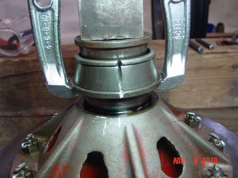 Removing Differential Carrier Bearing Cones/With More Effort